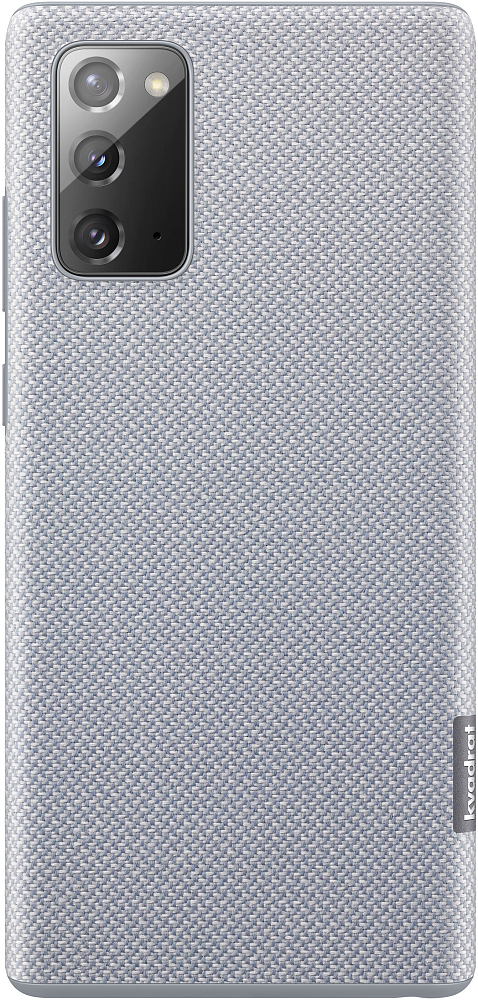 Чехол Samsung Kvadrat Cover для Galaxy Note20 серый