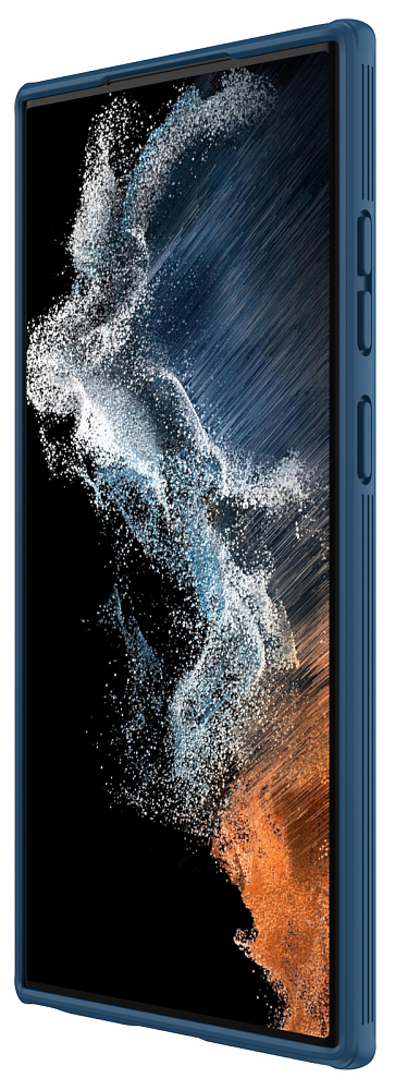 Чехол Nillkin CamShield Pro для Galaxy S23 Ultra голубой 6902048258174 - фото 5