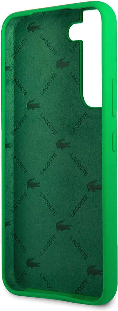 Чехол Lacoste Hard Logo для Galaxy S22 зеленый LCHCS22SSN - фото 2