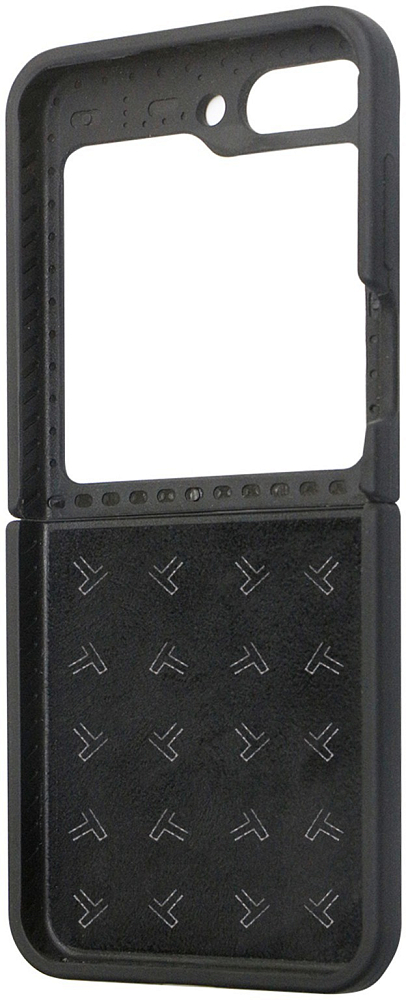 Чехол Tumi Liquid Silicone Metal для Galaxy Z Flip5 черный фото 3