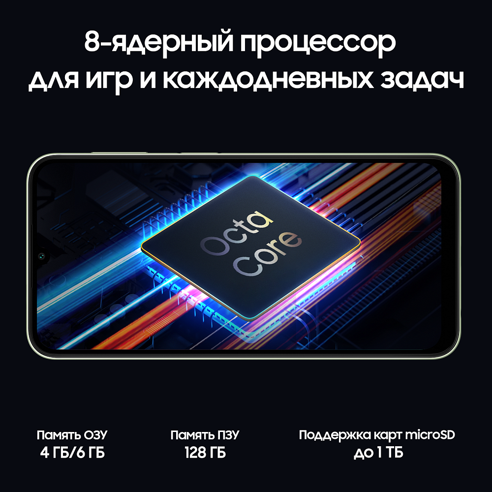 Смартфон Samsung Galaxy A24 6 ГБ / 128 ГБ лайм SM-A245F06128GRN21G Galaxy A24 6 ГБ / 128 ГБ лайм - фото 7