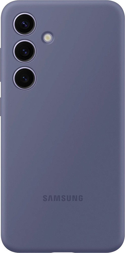 Чехол Samsung Silicone Case S24 фиолетовый EF-PS921TVEGRU - фото 1