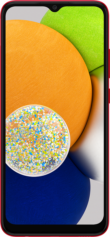 Смартфон Samsung Galaxy A03 32 Гб красный (SM-A035FZRDCAU) SM-A035FZRDCAU Galaxy A03 32 Гб красный (SM-A035FZRDCAU) - фото 2