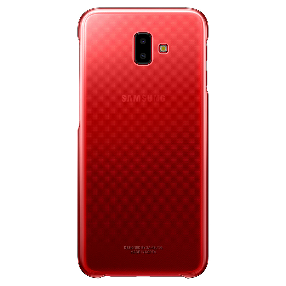 

Gradation Cover Galaxy J6+ красный