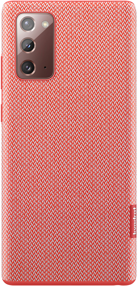 Чехол Samsung Kvadrat Cover для Galaxy Note20 красный