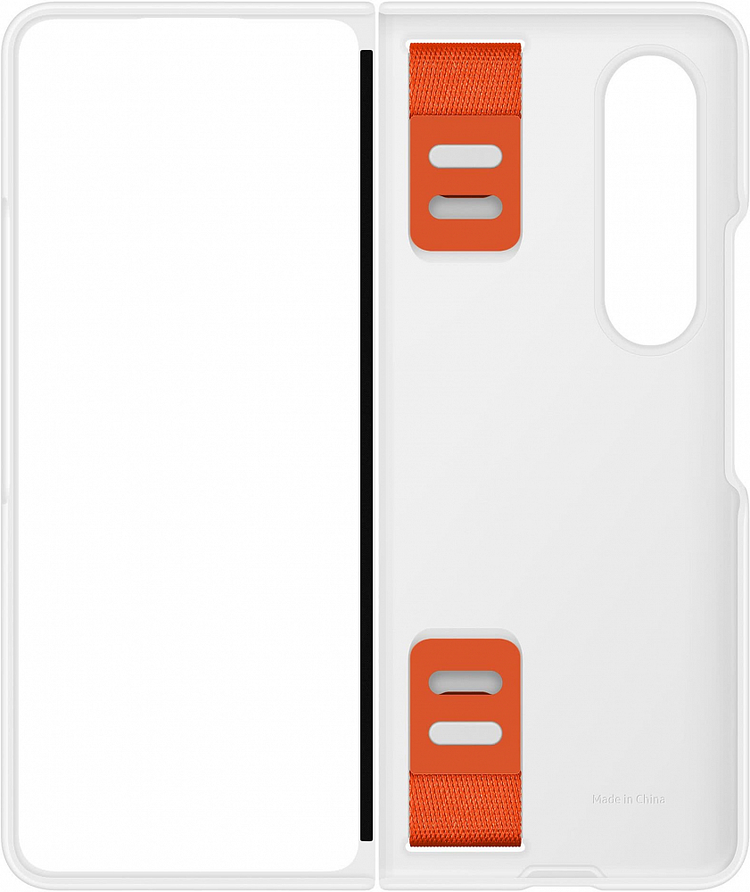 Чехол Samsung Silicone Grip Cover для Z Fold4 белый EF-GF936TWEGRU - фото 6