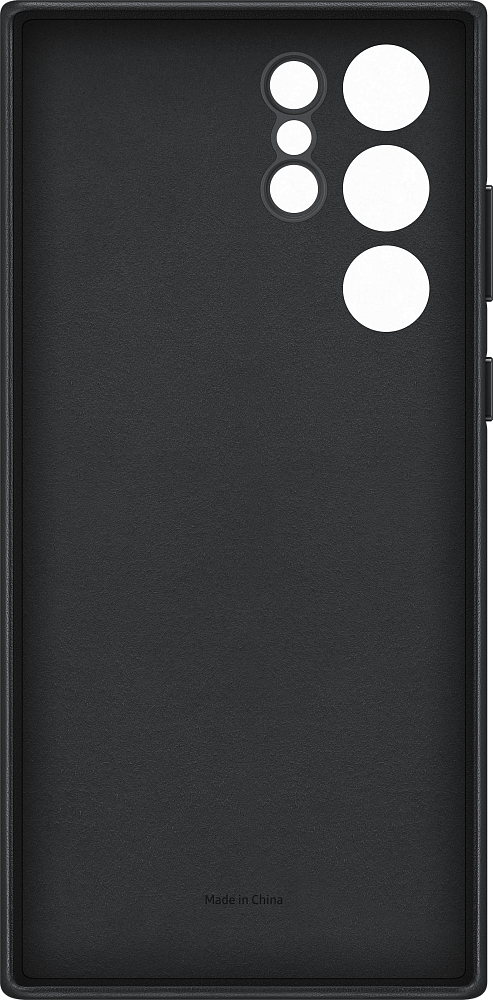 Чехол Samsung Leather Cover для Galaxy S22 Ultra черный EF-VS908LBEGRU - фото 5