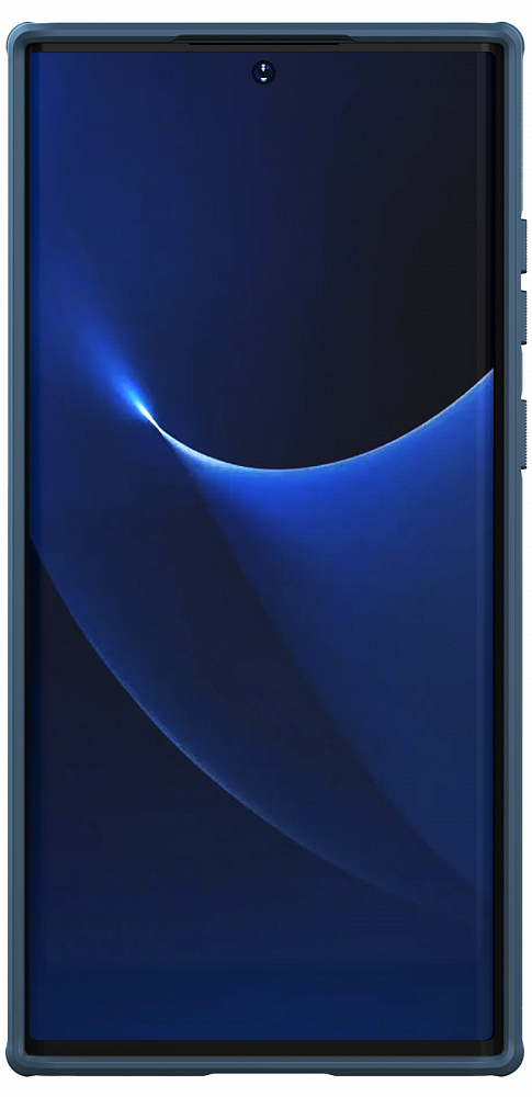 Чехол Nillkin Frosted Shield Pro для Galaxy S22 Ultra синий 6902048235441 - фото 2