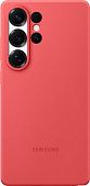 Чехол Samsung Silicone Case Galaxy S25 Ultra красный