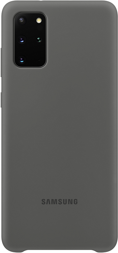 Чехол Samsung Silicone Cover Galaxy S20+ серый