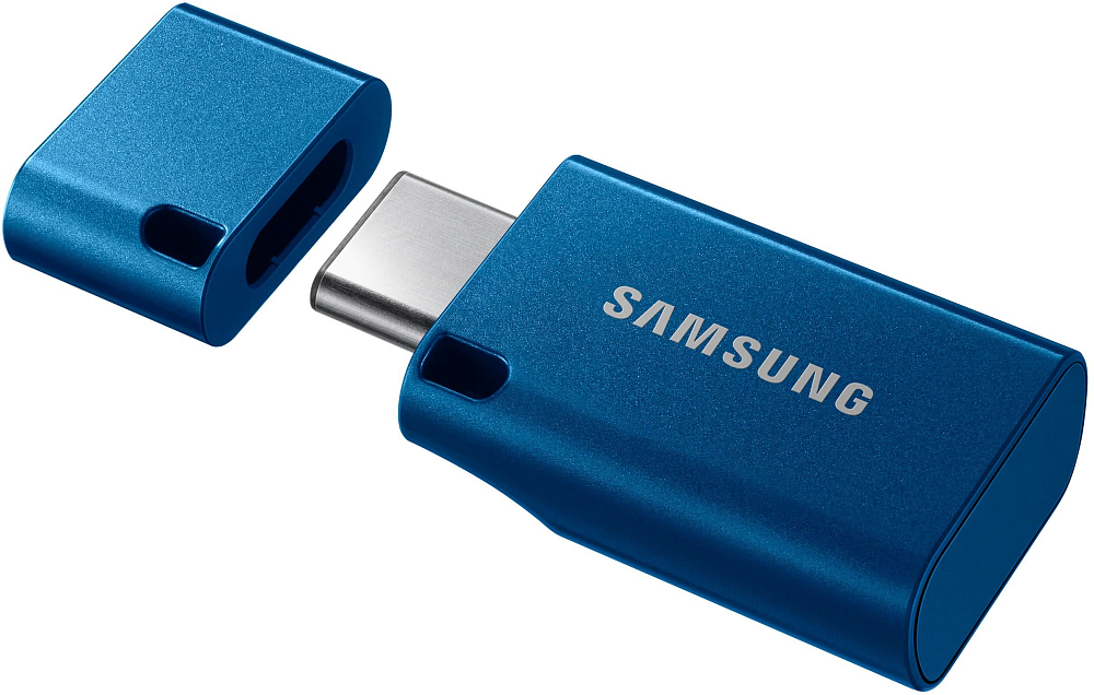 Флеш-накопитель Samsung Флеш-накопитель Samsung USB Type-C 128 ГБ синий фото 6