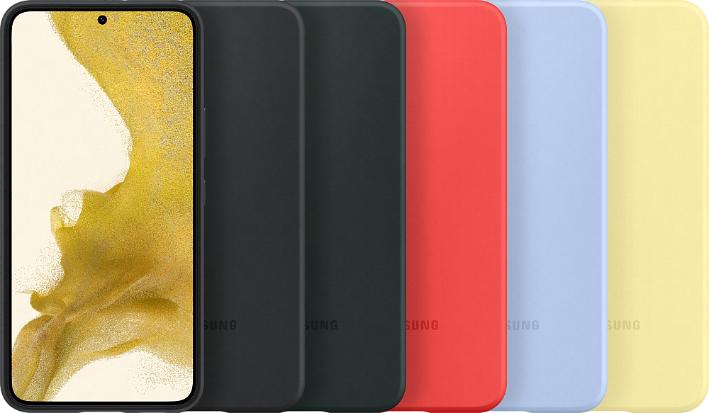 Чехол Samsung Silicone Cover для Galaxy S22 ярко-красный EF-PS901TPEGRU - фото 6