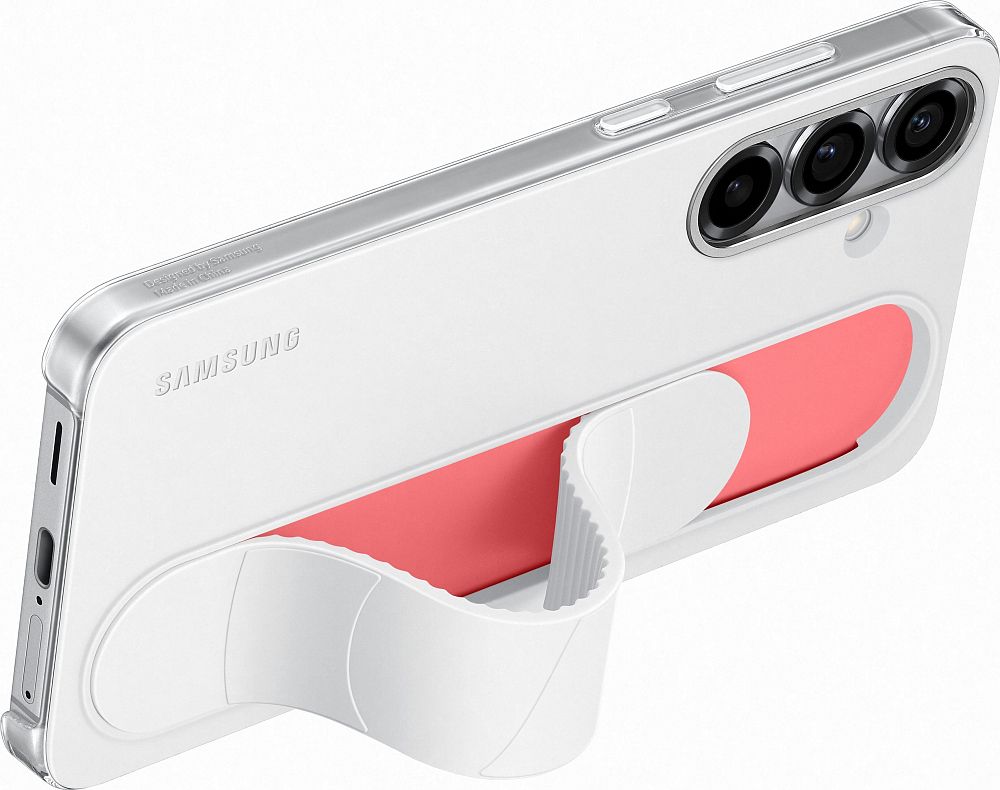 Чехол Samsung Standing Grip Case Galaxy S25+ белый фото 5