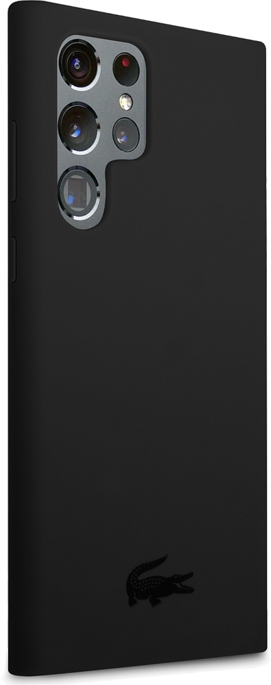 Чехол Lacoste Hard Logo для Galaxy S22 Ultra черный LCHCS22LSK - фото 4