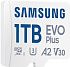 Карта памяти Samsung 1ТБ EVO Plus CL10 с адаптером Фото 3