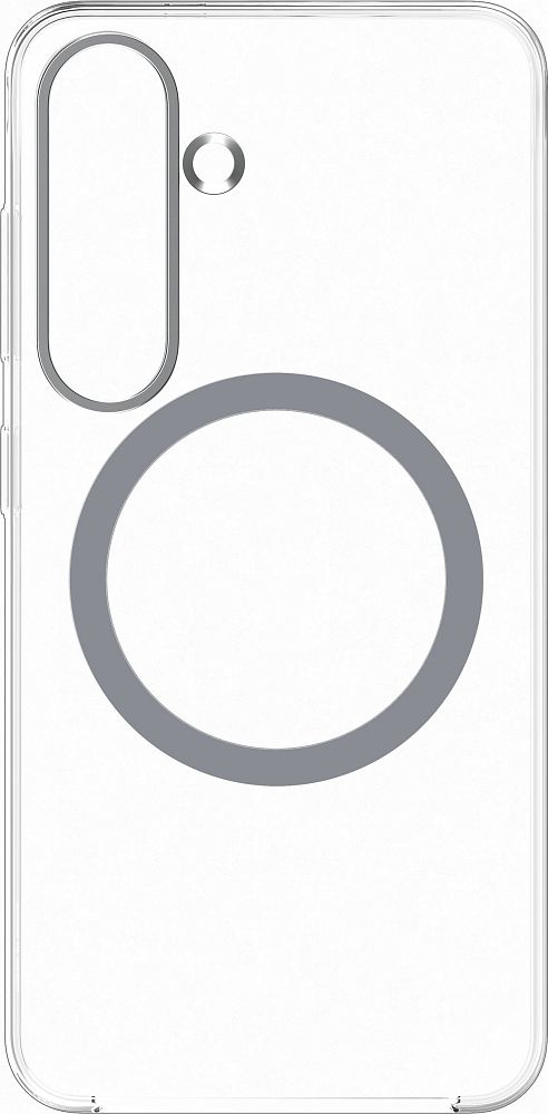 Чехол Samsung Clear Case Qi2 Galaxy S25 прозрачный