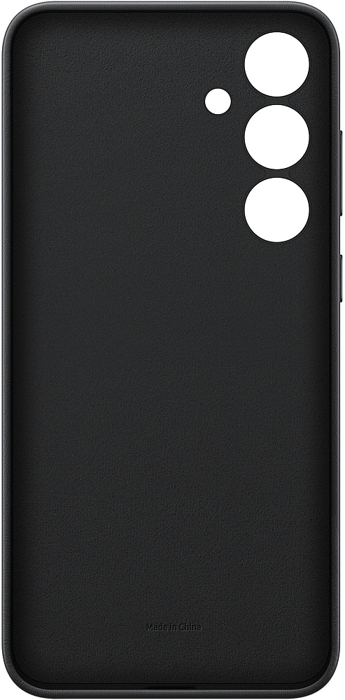 Чехол Samsung Чехол Samsung Vegan Leather Case S24+ черный фото 4