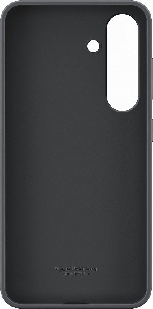 Чехол Samsung Silicone Case Galaxy S25 черный фото 5