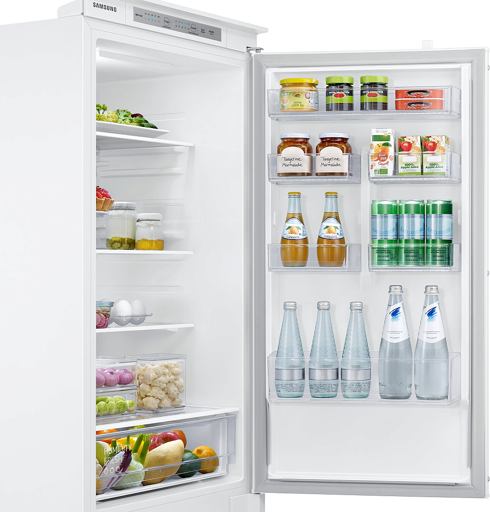 Встраиваемый холодильник Samsung BRB26715EWW с охлаждением Metal Cooling, 267 л BRB26600FWW, цвет белый - фото 10