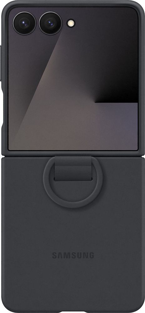 

Чехол Samsung Ring Case для Z Flip7 черный, Ring Case для Z Flip7 черный
