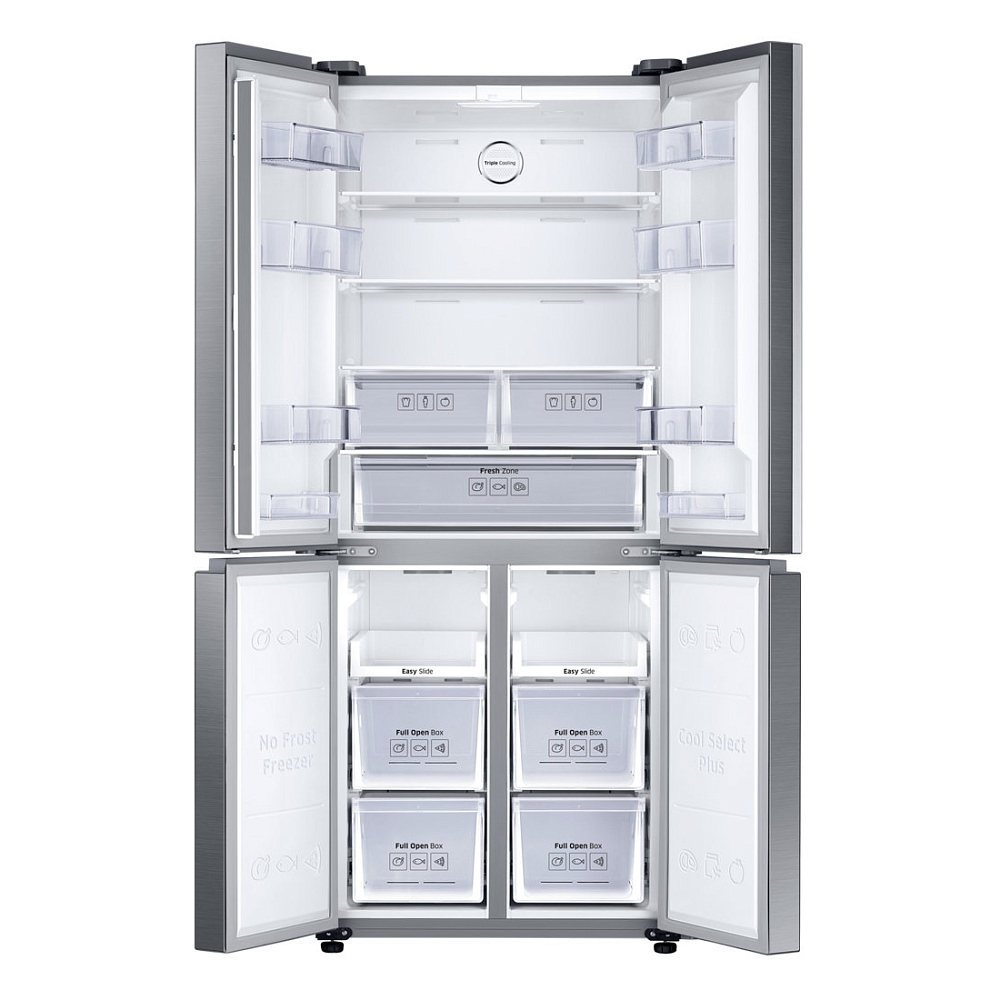 Холодильник Samsung RF50K5920S8/WT инокс RF50K5920S8/WT, цвет серебристый RF50K5920S8/WT RF50K5920S8/WT инокс - фото 3