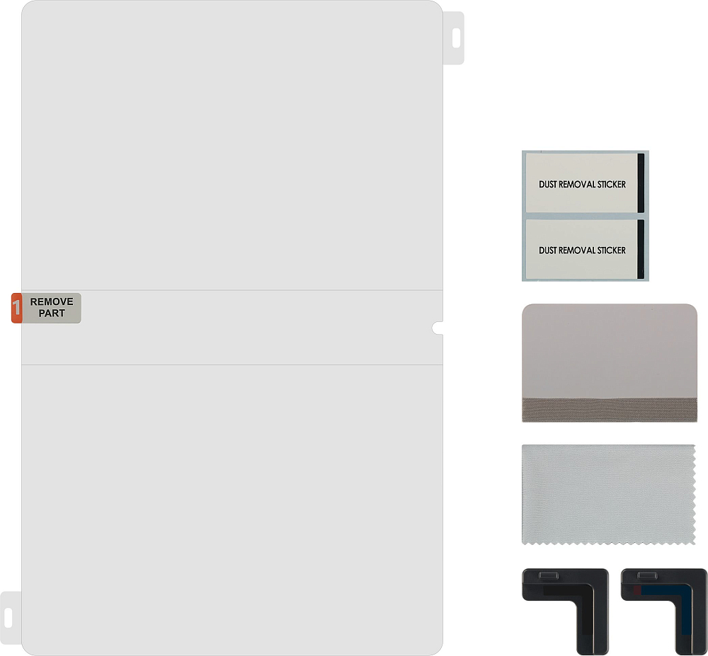 Защитная пленка Samsung Tab S9+ антибликовая прозрачный EF-UX810CTEGRU Tab S9+ антибликовая прозрачный - фото 2