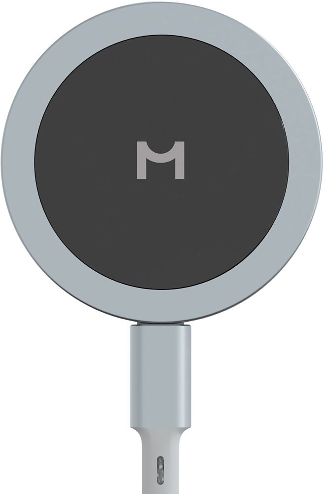 Беспроводное зарядное устройство Magssory Coin Magsafe серый фото 5