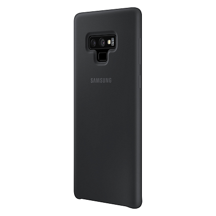Samsung Galaxy Note 9 黒 レザーケース付き Чехол Samsung Silicone Cover Galaxy Note 9 черный — купить по цене