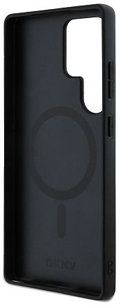 Чехол DKNY Repeat Stack MagSafe для Galaxy S25 Ultra черный Фото 2