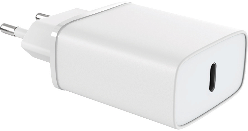 Сетевое зарядное устройство moonfish USB-C, PD, 18Вт белый