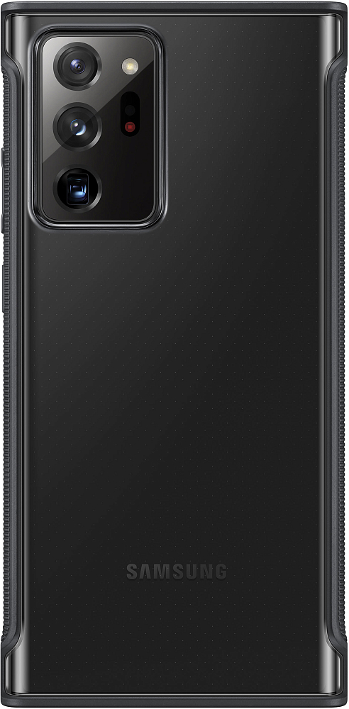 Чехол Samsung Clear Protective Cover для Galaxy Note20 Ultra черный