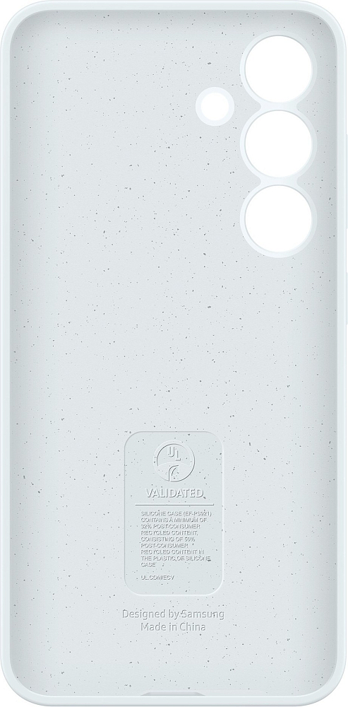 Чехол Samsung Silicone Case S24 белый EF-PS921TWEGRU - фото 5