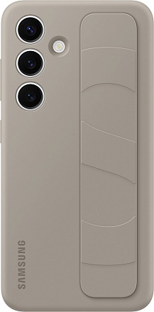 Чехол Samsung Standing Grip Case S24 серо-коричневый