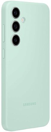 Чехол Samsung Smart Silicone Case Galaxy S24 FE мятный Фото 2