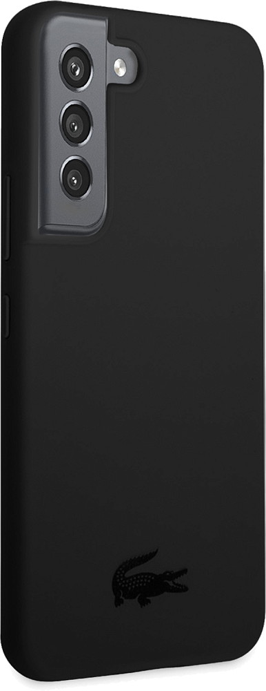 Чехол Lacoste Hard Logo для Galaxy S22 черный LCHCS22SSK - фото 4