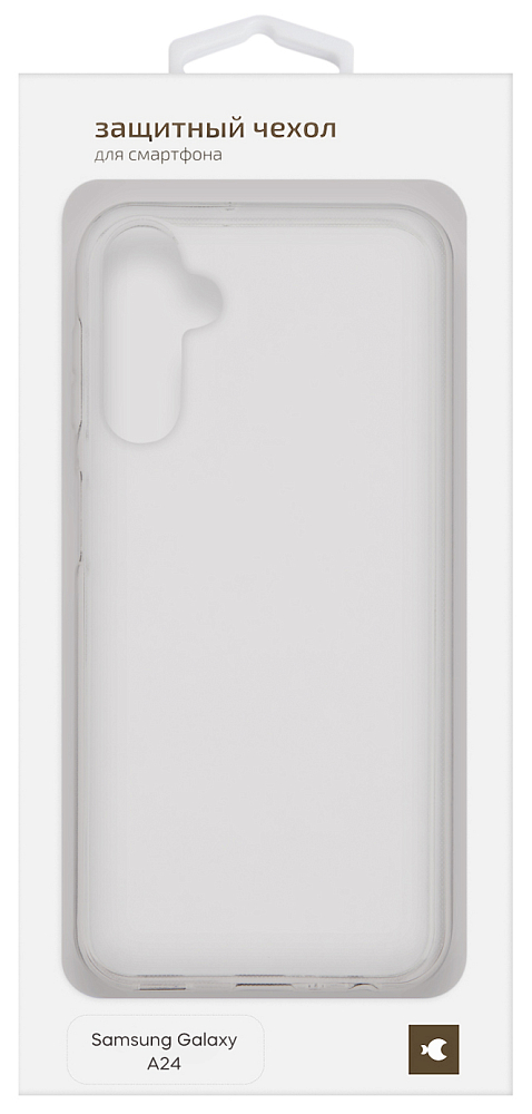 Чехол moonfish для Galaxy A24, силикон Прозрачный MNF34999 - фото 3