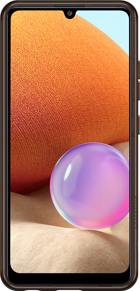 Чехол Samsung Soft Clear Cover для Galaxy A32 черный EF-QA325TBEGRU - фото 2