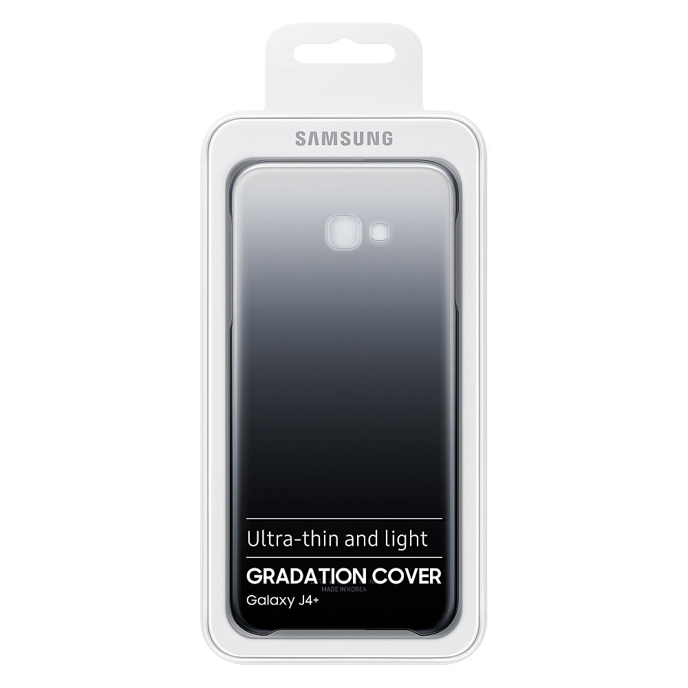 Чехол Samsung Gradation Cover Galaxy J4+ черный EF-AJ415CBEGRU Gradation Cover Galaxy J4+ черный - фото 6