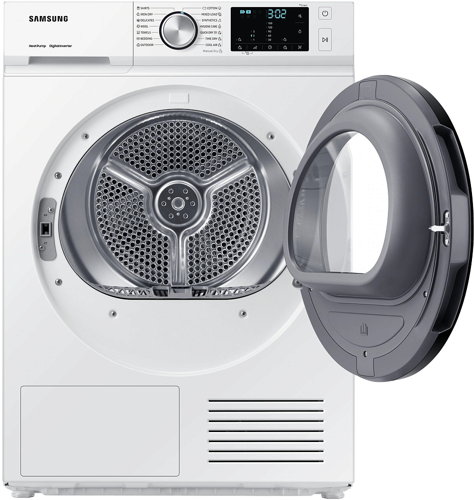 Сушильная машина Samsung Bespoke с технологией Hygiene Care, 9 кг белый DV90BBA245AWLD - фото 6