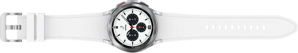 Смарт-часы Samsung Galaxy Watch4 Classic SM-R880NZSAGLB, 42 мм серебро SM-R880NZSAGLB, цвет серебристый - фото 6