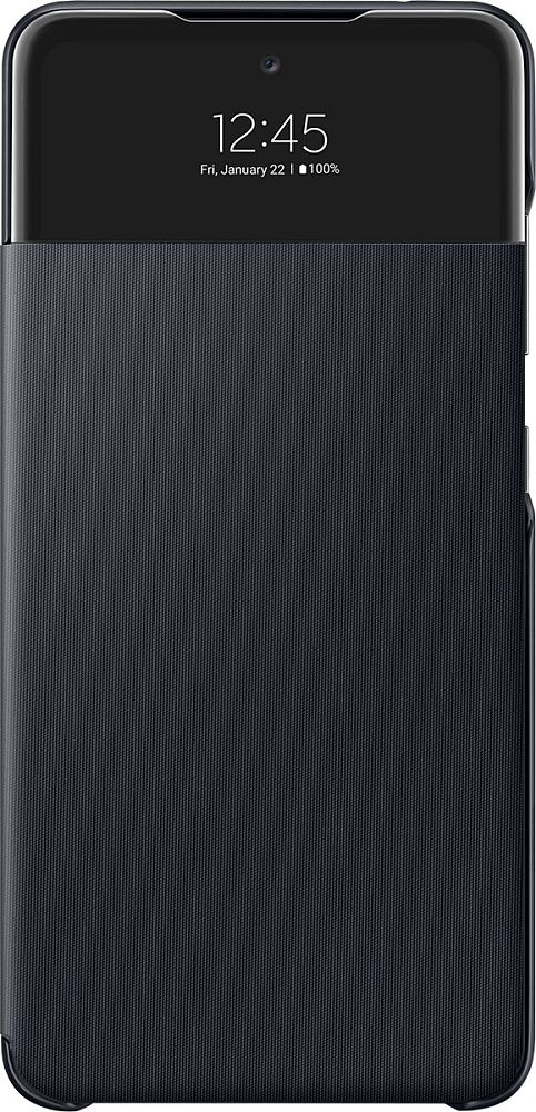 Чехол Smart S View Wallet Cover для Galaxy A52 черный