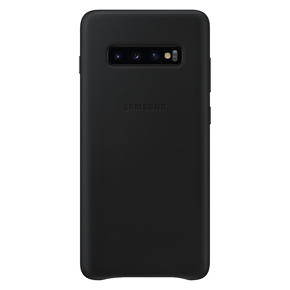 

Leather Cover Galaxy S10+ черный