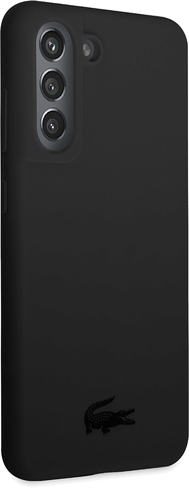 Чехол Lacoste Hard Logo для Galaxy S21 FE черный LCHCS21FESK - фото 4