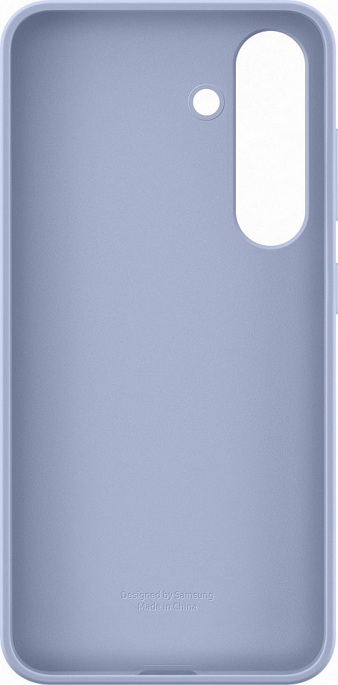 Чехол Samsung Silicone Case Galaxy S25 голубой фото 5