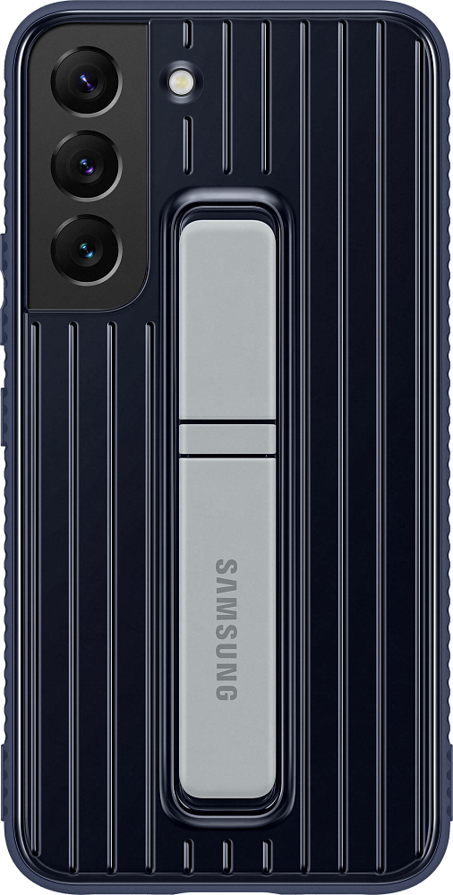 Чехол Samsung Protective Standing Cover для Galaxy S22 темно-синий EF-RS901CNEGRU - фото 2