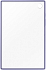 Чехол Samsung Clear Edge Cover Tab A8 прозрачный с фиолетовой рамкой Фото 6