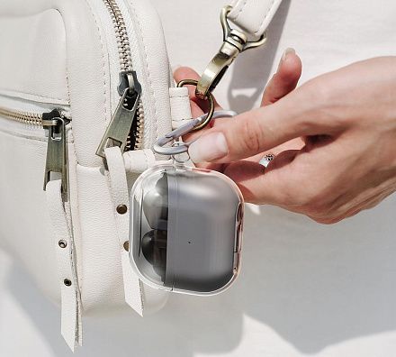 Чехол Elago Clear Hang Case для Galaxy Buds 3/3 Pro прозрачный Фото 2