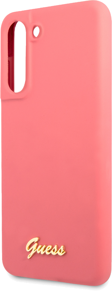 Чехол Guess Hard Logo для Galaxy S21 FE розовый GUHCS21FLSLMGFU - фото 1
