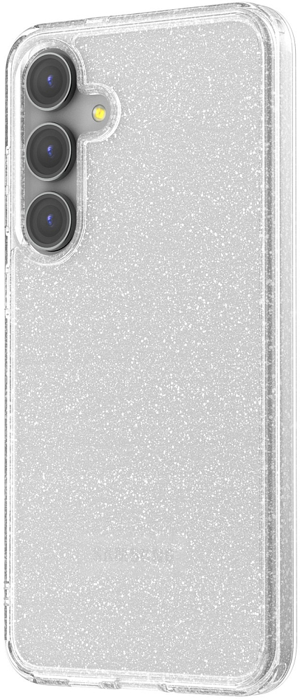 Чехол Uniq LifePro Tinsel для Galaxy S24+ прозрачный с блестками