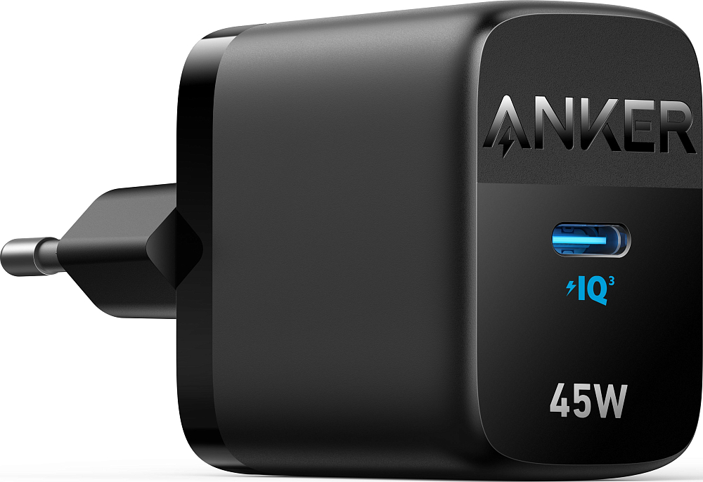 Сетевое зарядное устройство Anker 313 USB-C, 45 Вт черный ANK-A2643G11-BK